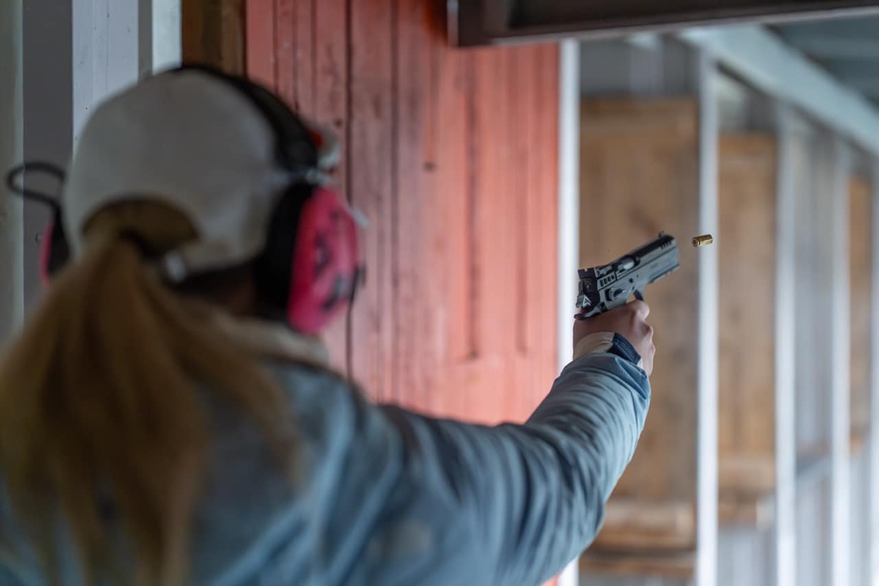 Det er ikke bare fin kaliber som brukes i løypa