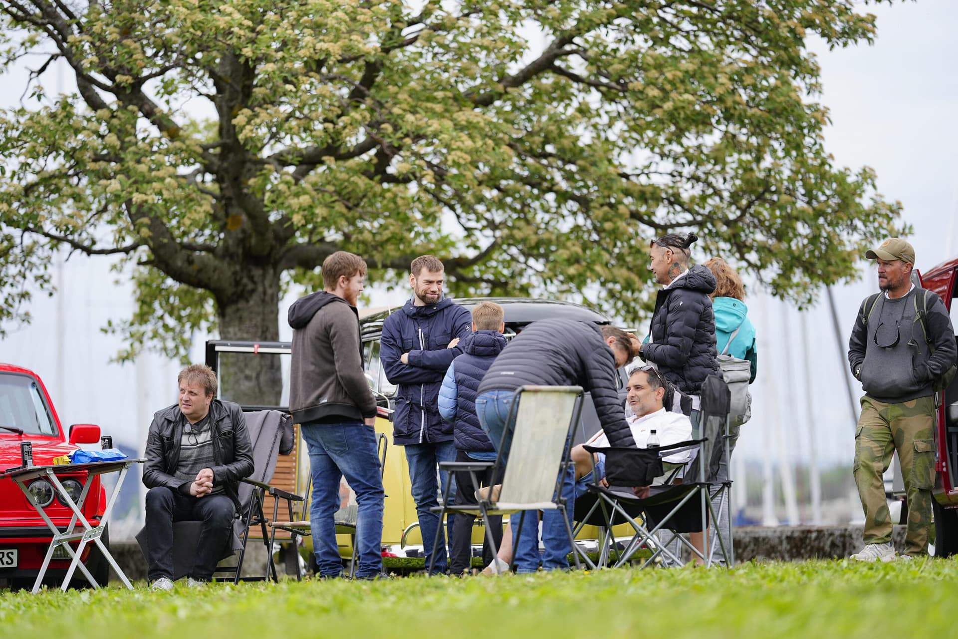 Kaffe praten gikk lett